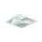 Philips LED Downlight LuxSpace Vierkant DN572B 10.3W 1350lm 80D - 830 Warm Wit | 214mm - Aluminium Reflector
